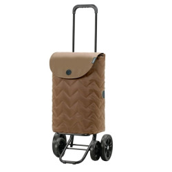 Quattro Shopper Hilma - Chariot de courses 2 roues - Mousse - 45 L - Andersen Shopper Manufaktur