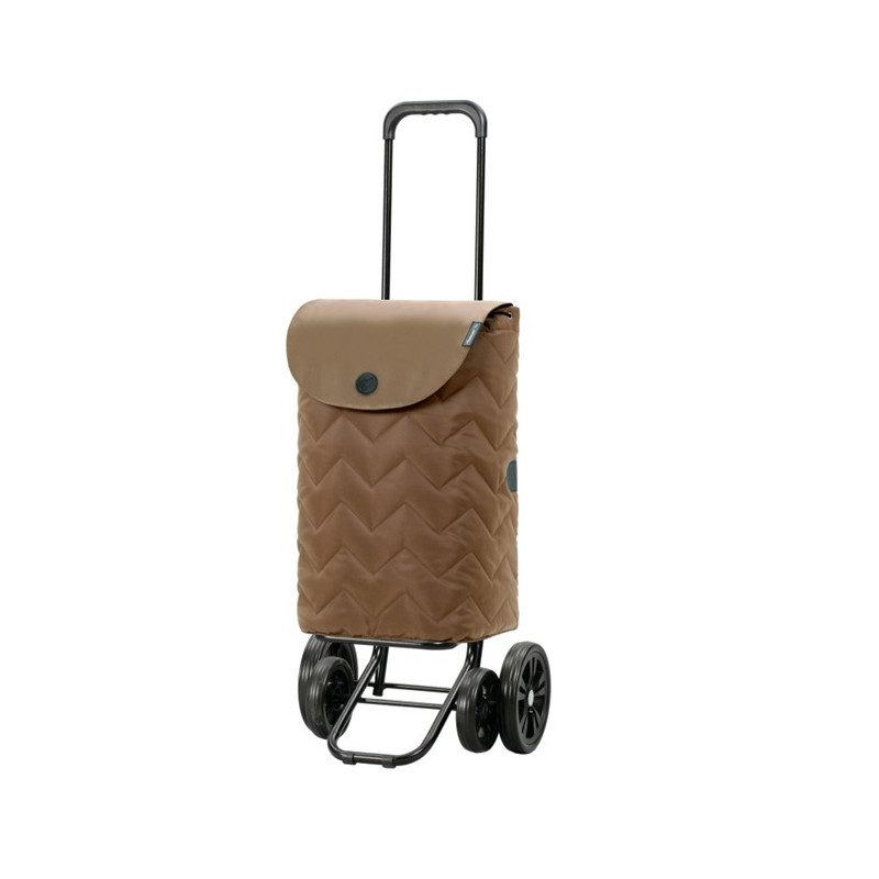 Quattro Shopper Hilma - Chariot de courses 2 roues - Mousse - 45 L - Andersen Shopper Manufaktur