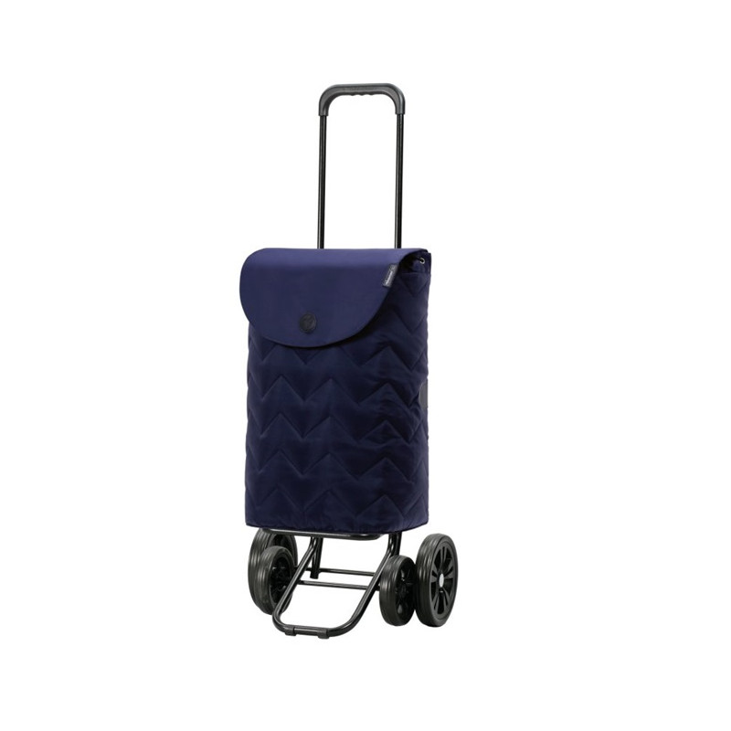 Quattro Shopper Hilma - Chariot de courses 2 roues - Bleu - 45 L - Andersen Shopper Manufaktur