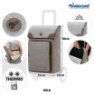 Quattro Shopper Holk - Chariot de courses 2 roues - Gris - 45 L - Andersen Shopper Manufaktur