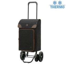 Quattro Shopper Holk - Chariot de courses 2 roues - Noir - 45 L - Andersen Shopper Manufaktur