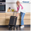 Quattro Shopper Holk - Chariot de courses 2 roues - Noir - 45 L - Andersen Shopper Manufaktur