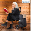 Komfort Shopper Hera - Chariot de courses avec siège - Sable - 47 L - Andersen Shopper Manufaktur