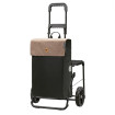 Komfort Shopper Hera - Chariot de courses avec siège - Sable - 47 L - Andersen Shopper Manufaktur