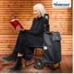 Komfort Shopper Hera - Chariot de courses avec siège - Noir - 47 L - Andersen Shopper Manufaktur