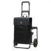 Komfort Shopper Hera - Chariot de courses avec siège - Noir - 47 L - Andersen Shopper Manufaktur