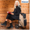Komfort Shopper Senta 2.0 - Chariot de courses avec siège - Sable - 49 L - Andersen Shopper Manufaktur