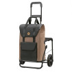Komfort Shopper Senta 2.0 - Chariot de courses avec siège - Sable - 49 L - Andersen Shopper Manufaktur