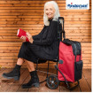 Komfort Shopper Senta 2.0 - Chariot de courses avec siège - Rouge - 49 L - Andersen Shopper Manufaktur