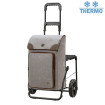 Komfort Shopper Holk - Chariot de courses avec siège - Gris - 45 L - Andersen Shopper Manufaktur