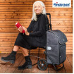 Komfort Shopper Ipek Maxi - Chariot de courses 2 roues - Anthracite - 40 L - Andersen Shopper Manufaktur