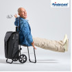 Komfort Shopper Oli.P 3.0 - Chariot de courses 2 roues - Noir - 50 L - Andersen Shopper Manufaktur