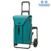Komfort Shopper Oli.P 3.0 - Chariot de courses 2 roues - Pétrole - 50 L - Andersen Shopper Manufaktur