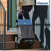 Treppensteiger Scala Shopper Hera - Chariot de courses 6 roues - Bleu - 47 L - Andersen Shopper Manufaktur
