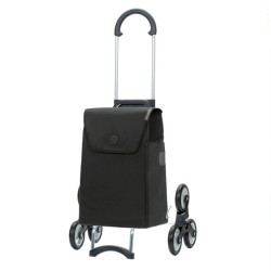 Treppensteiger Scala Shopper Jano - Chariot de courses 6 roues - Noir - 36 L - Andersen Shopper Manufaktur