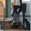 Treppensteiger Scala Shopper Jano - Chariot de courses 6 roues - Noir - 36 L - Andersen Shopper Manufaktur
