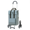 Treppensteiger Scala Shopper Lisa - Chariot de courses 6 roues - Bleu - 49 L - Andersen Shopper Manufaktur