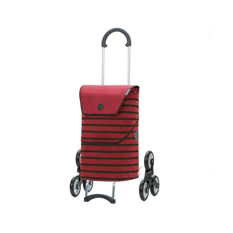 Treppensteiger Scala Shopper Lisa - Chariot de courses 6 roues - Bleu - 49 L - Andersen Shopper Manufaktur