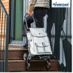 Treppensteiger Scala Shopper Abbo - Chariot de courses 6 roues - Argent - 42 L - Andersen Shopper Manufaktur