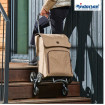 Treppensteiger Scala Shopper Ipek Maxi - Chariot de courses 6 roues - Sable - 40 L - Andersen Shopper Manufaktur