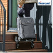 Treppensteiger Scala Shopper Ipek Maxi - Chariot de courses 6 roues - Anthracite - 40 L - Andersen Shopper Manufaktur