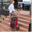 Treppensteiger Royal Shopper Senta 2.0 - Chariot de courses 6 roues - Rouge - 49 L - Andersen Shopper Manufaktur