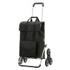 Treppensteiger Royal Shopper Lisa - Chariot de courses 6 roues - Noir - 49 L - Andersen Shopper Manufaktur
