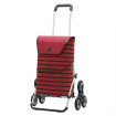 Treppensteiger Royal Shopper Jelke - Chariot de courses 6 roues - Bordeaux - 46 L - Andersen Shopper Manufaktur
