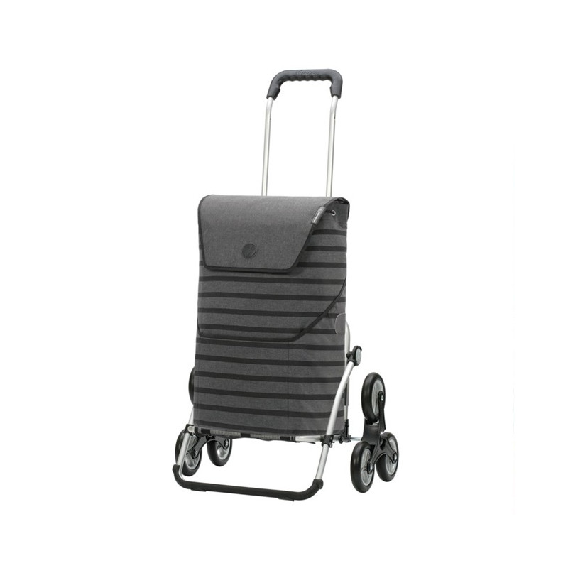 Treppensteiger Royal Shopper Jelke - Chariot de courses 6 roues - Anthracite - 46 L - Andersen Shopper Manufaktur