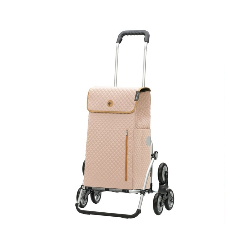Treppensteiger Royal Shopper Lissa - Chariot de courses 6 roues - Sable - 43 L - Andersen Shopper Manufaktur