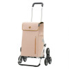 Treppensteiger Royal Shopper Lissa - Chariot de courses 6 roues - Sable - 43 L - Andersen Shopper Manufaktur