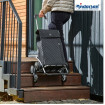 Treppensteiger Royal Shopper Lissa - Chariot de courses 6 roues - Noir - 43 L - Andersen Shopper Manufaktur
