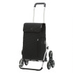 Treppensteiger Royal Shopper Lissa - Chariot de courses 6 roues - Noir - 43 L - Andersen Shopper Manufaktur