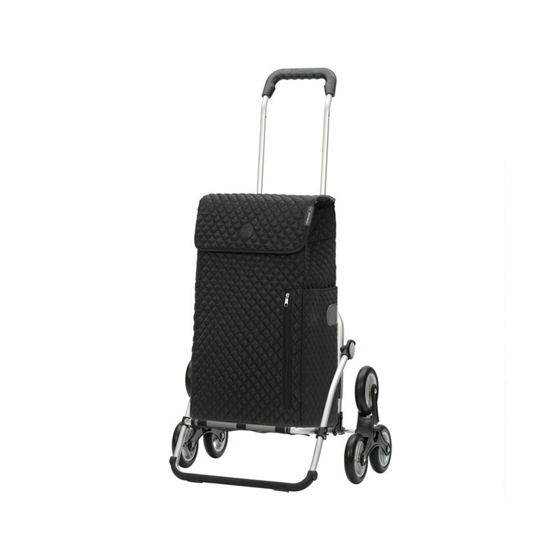 Treppensteiger Royal Shopper Lissa - Chariot de courses 6 roues - Noir - 43 L - Andersen Shopper Manufaktur
