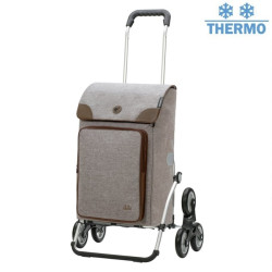 Treppensteiger Royal Shopper Holk - Chariot de courses 6 roues - Gris - 45 L - Andersen Shopper Manufaktur