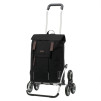 Treppensteiger Royal Shopper Basil City - Chariot de courses 6 roues - Noir - 50 L - Andersen Shopper Manufaktur