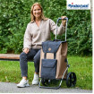 Royal Shopper Senta 2.0 - Chariot de courses 2 roues - Sable - 49 L - Andersen Shopper Manufaktur