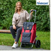 Royal Shopper Senta 2.0 - Chariot de courses 2 roues - Rouge - 49 L - Andersen Shopper Manufaktur