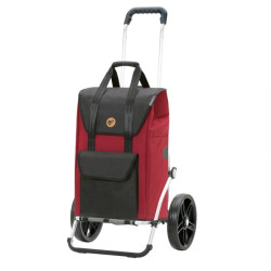 Royal Shopper Senta 2.0 - Chariot de courses 2 roues - Rouge - 49 L - Andersen Shopper Manufaktur