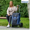 Royal Shopper Senta 2.0 - Chariot de courses 2 roues - Rouge - 49 L - Andersen Shopper Manufaktur