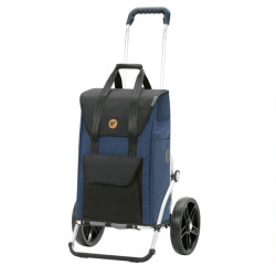 Royal Shopper Senta 2.0 - Chariot de courses 2 roues - Rouge - 49 L - Andersen Shopper Manufaktur