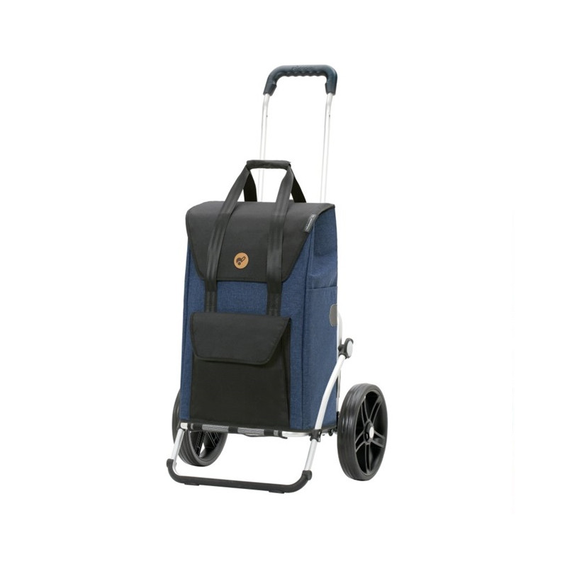 Royal Shopper Senta 2.0 - Chariot de courses 2 roues - Rouge - 49 L - Andersen Shopper Manufaktur