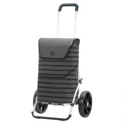 Royal Shopper Jelke - Chariot de courses 2 roues - Anthracite - 46 L - Andersen Shopper Manufaktur