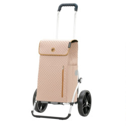 Royal Shopper Lissa - Chariot de courses 2 roues - Sable - 43 L - Andersen Shopper Manufaktur