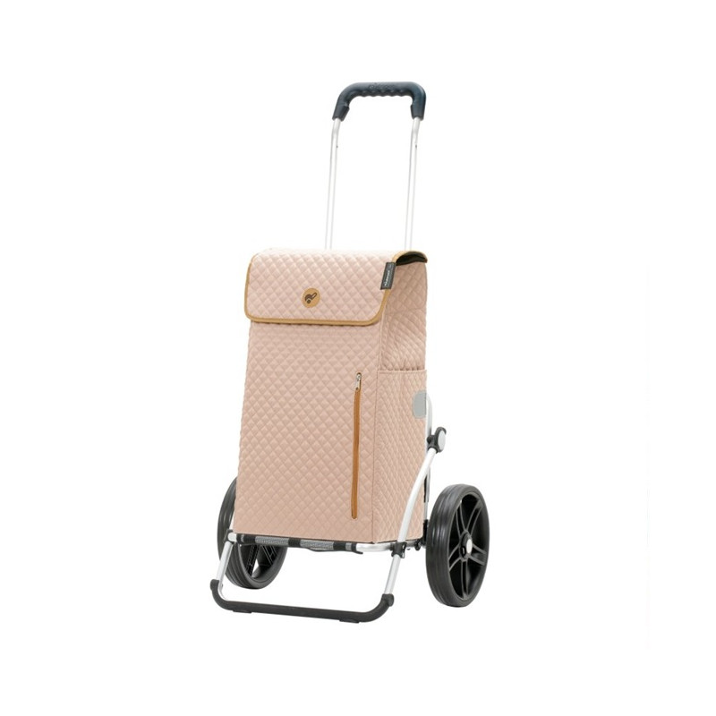Royal Shopper Lissa - Chariot de courses 2 roues - Sable - 43 L - Andersen Shopper Manufaktur