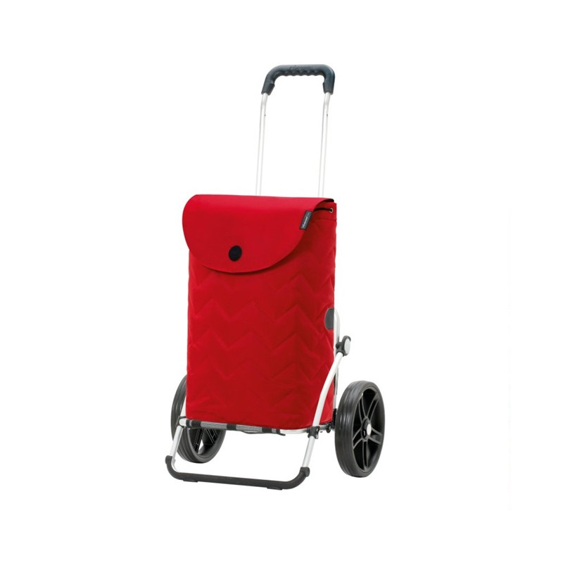 Royal Shopper Hilma - Chariot de courses 2 roues - Rouge - 45 L - Andersen Shopper Manufaktur