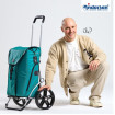Royal Shopper Oli.P 3.0 - Chariot de courses 2 roues - Pétrole - 50 L - Andersen Shopper Manufaktur