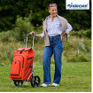 Royal Shopper Hydro 3.0 - Chariot de courses 2 roues - Orange - 62 L - Andersen Shopper Manufaktur