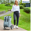 Royal Shopper Lisa - Chariot de courses 2 roues - Bleu - 49 L - Andersen Shopper Manufaktur