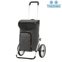 Royal Shopper Famke - Chariot de courses 2 roues - Noir - 47 L - Andersen Shopper Manufaktur